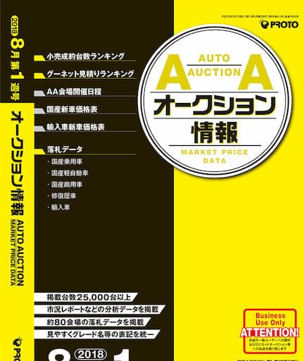 オークション相場情報誌