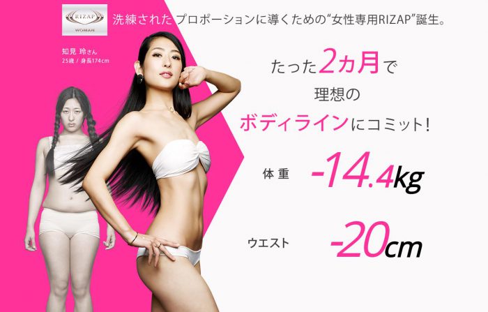 ライザップウーマンの体験談