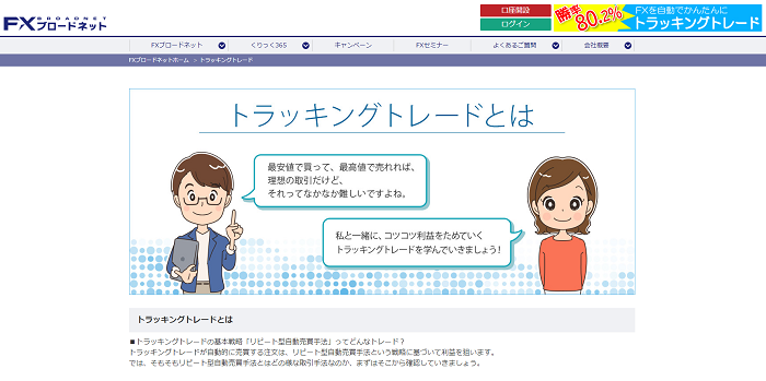 トラッキングトレード