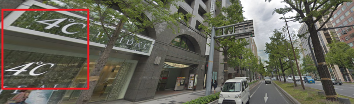 大阪心斎橋店へのアクセス