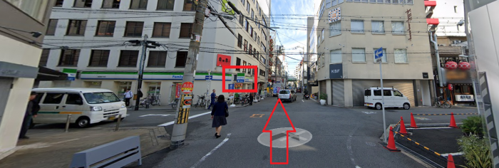 大阪心斎橋店へのアクセス