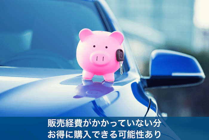 車の上にある豚の貯金箱
