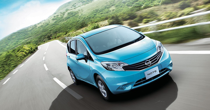 日産ノート2012年式の外観