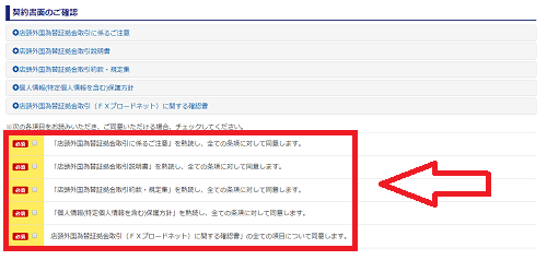 FXブロードネットの口座開設