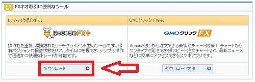GMOクリック証券(FXネオ)のツール