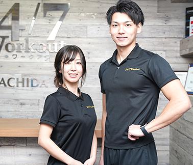 24/7ワークアウトのトレーナー