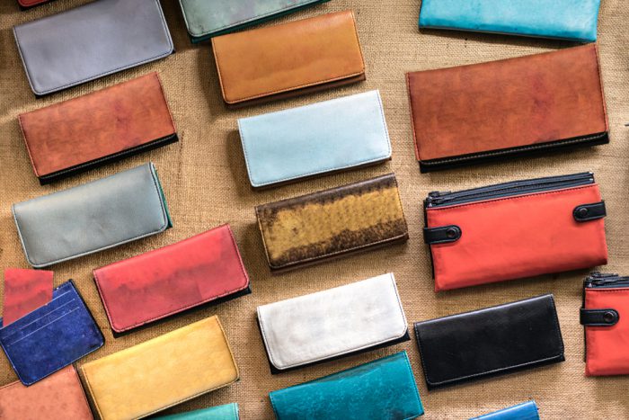 カラー財布