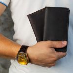 黒い長財布