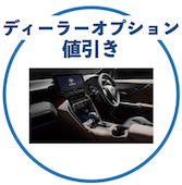 新型ハリアーのディーラーオプション値引き