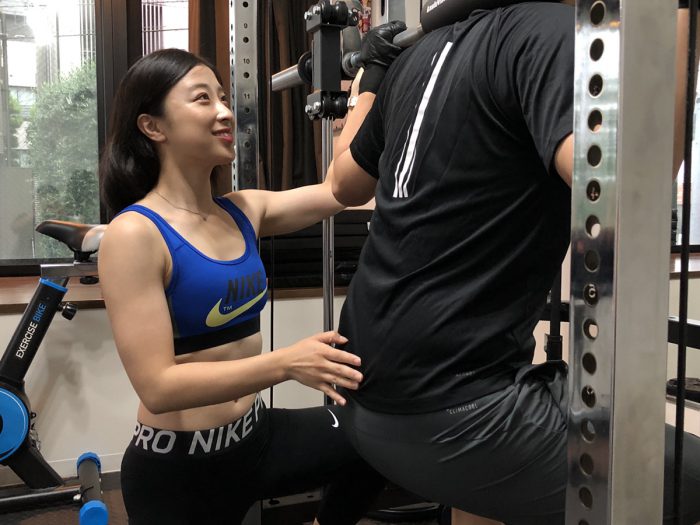 プラムでのトレーニング