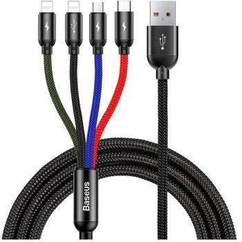ライトニングケーブル 4in1 ケーブル 3in1 充電ケーブル