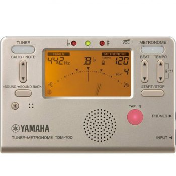 YAMAHA チューナーメトロノーム ゴールド TDM-700G