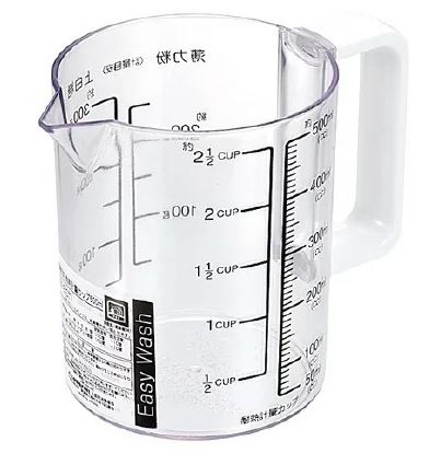 食洗機対応計量カップ