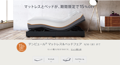 テンピュールの公式通販